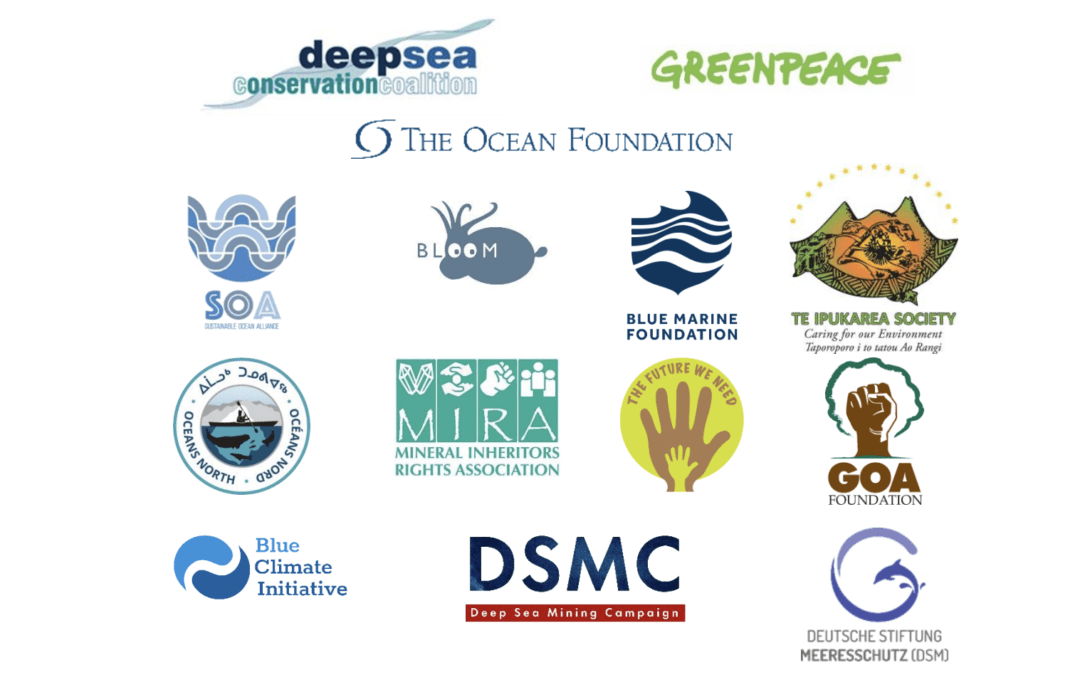 Recommendations on deep sea mining for COP-15